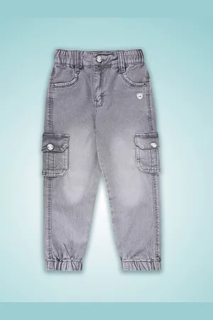 Wish Karo Boys Jogger Mid-Rise Stretchable Jeans