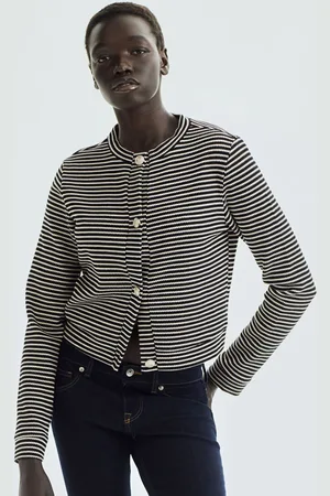 H&M Women Textured Jersey Cardigan