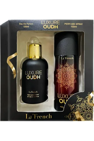 La French Luxure Oudh Set Of 2 Eau De Parfume - 100 ml & Deodorant - 150 ml