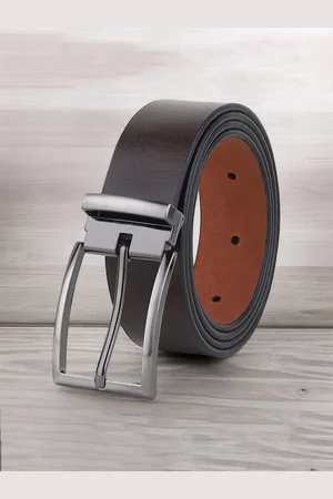 Provogue Men Textured Leather Formal Belt