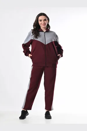 BAESD Women Mock Collar Tracksuit