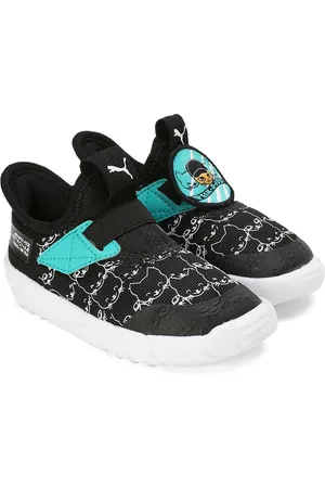 PUMA Kids Mercedes-AMG Petronas F1 Woven Design Sneakers