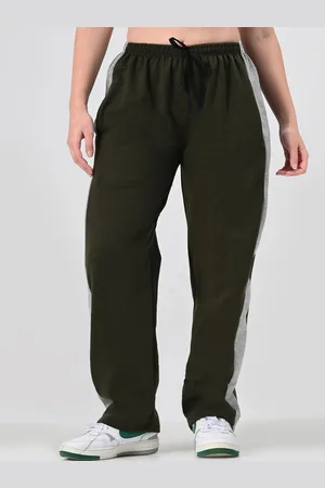 BAESD Women Colourblocked Mid Rise Track Pants