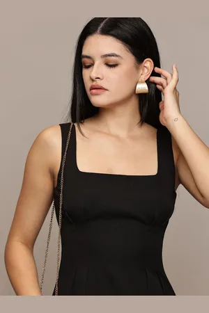 French Connection A-Line Midi Dress