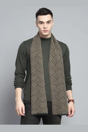 Monte Carlo Men Merino Wool Mufflers