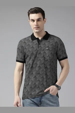 ColorPlus Printed Tailored Fit Pure Cotton Polo T-shirt