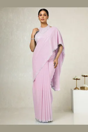 Soch Embellished Sequinned Poly Georgette Saree