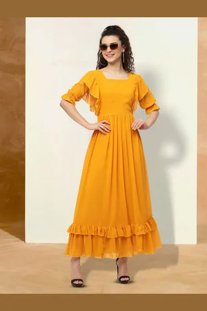 BAESD Women Applique Fit & Flare Dress