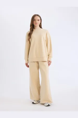 DeFacto Women Mid-Rise Bootcut Trousers
