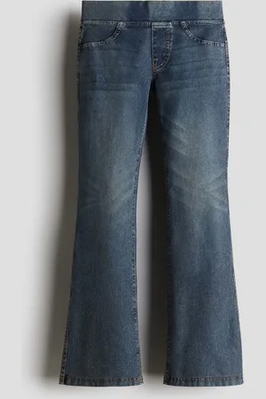 H&M Girls Flared Jersey Trousers