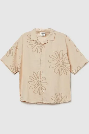Max Collection Boys Floral Opaque Printed Casual Shirt