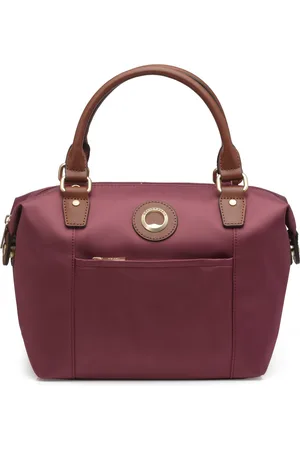 Delsey Women Solid Structured Handheld Bag