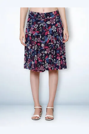 Jinfo Women Floral Printed Skirt With Inner Short