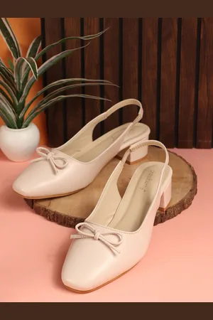 DressBerry Women Block Mules with Bows