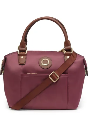 Delsey Women Solid Structured Handheld Bag