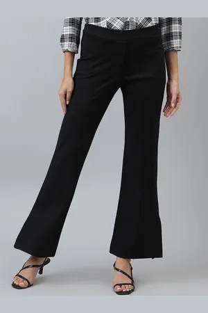 Latin Quarters Women Relaxed High-Rise Trousers