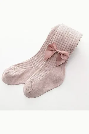 EL REGALO Girls Self Design Stockings