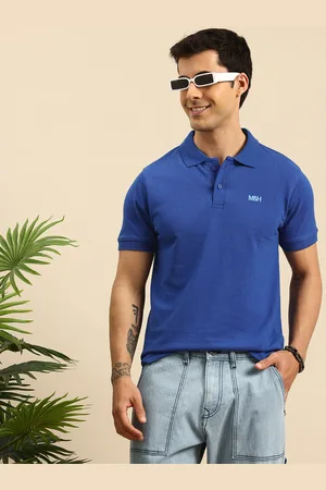 Mast & Harbour Polo Collar Pure Cotton T-shirt