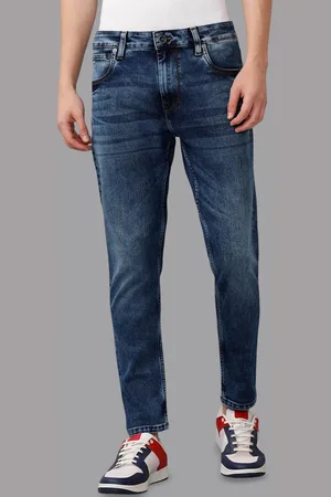 Voi Men Skin Tight Skinny Fit Light Fade Stretchable Jeans