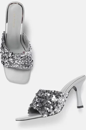 Lino Perros Sequin Embellished Slim Heels