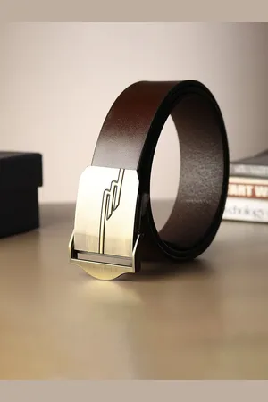 Provogue Men Leather Formal Belt
