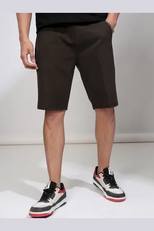 Highlander Men Knee Length Solid Regular Fit Shorts