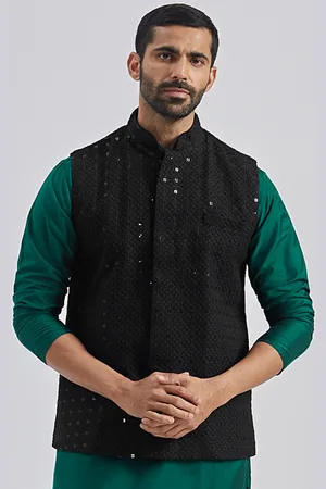 Vastramay Men Embellished Nehru Jacket
