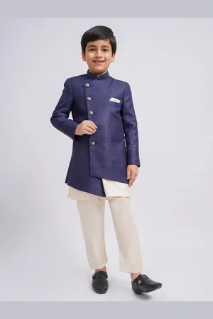 Vastramay Indo Western Angrakha Sherwani Set
