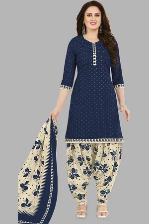 Miraan Printed Pure Cotton Unstitched Dress Material