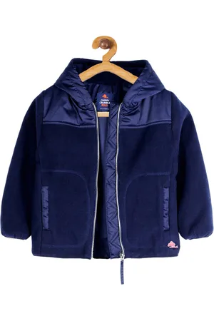 Cherry Crumble Boys Blue Colourblocked Tailored Jacket