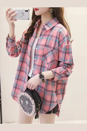 Mast & Harbour Women Opaque Checked Casual Shirt