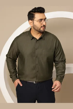 Sztori Men Plus Size Comfort Party Shirt