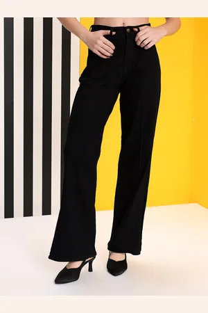 KOTTY Women Jean Straight Fit High-Rise Stretchable Jeans