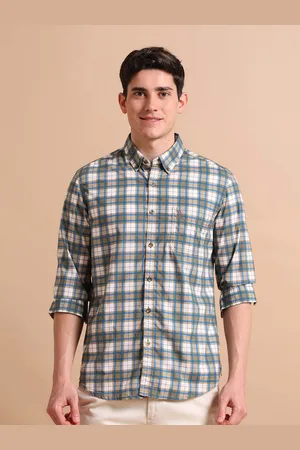 Ralph Lauren Men Tartan Checked Casual Cotton Shirt