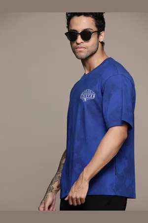 Roadster The Lifestyle Co. Tie & Dye Relaxed Pure Cotton T-shirt