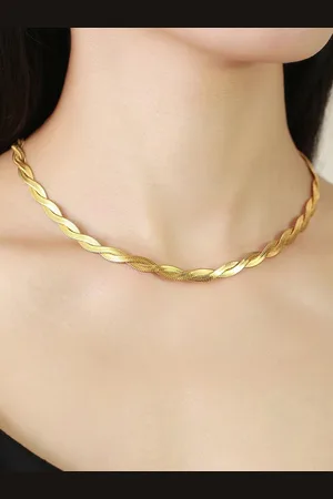Jewels Galaxy Gold-Plated Necklace