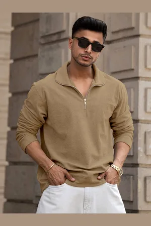 Powerlook Men Polo Collar T-shirt