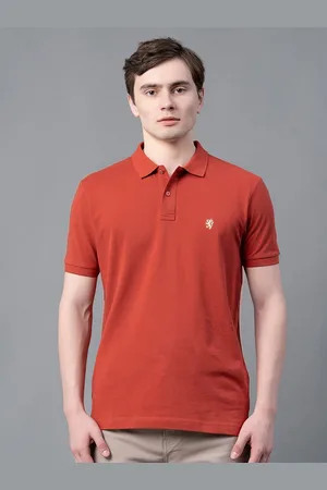 Red Tape Polo Collar Pure Cotton Regular Fit T-shirt