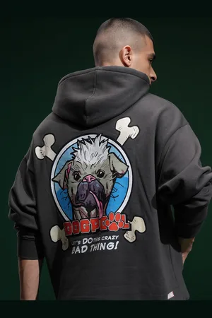 Highlander Men Printed Hooded Pullover Sweatshirt