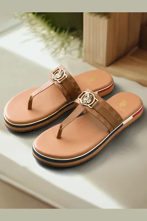 U.S. Polo Assn. Women T-Strap Flats