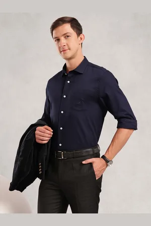 Nautica Men Premium Slim Fit Pure Cotton Formal Shirt
