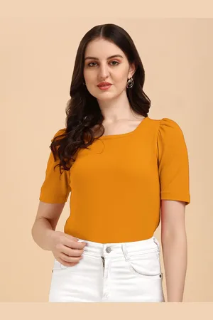 Corsica Women Square Neck Fitted Top