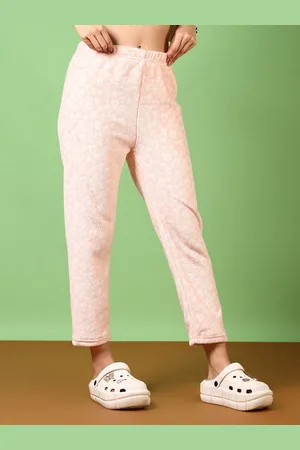V-Mart Women Printed Mid-Rise Cotton Pyjama