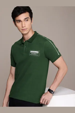 French Connection Polo Collar Pure Cotton T-shirt