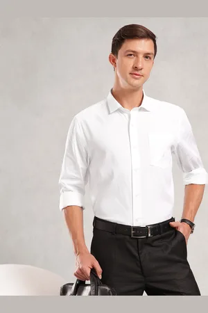 Nautica Men Premium Slim Fit Pure Cotton Formal Shirt