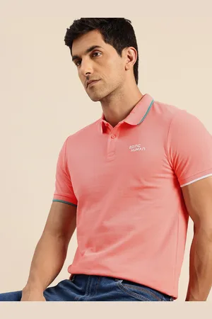 Being Human Polo Collar Pure Cotton T-shirt