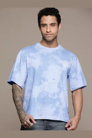 Roadster The Lifestyle Co. Tie & Dye Relaxed Pure Cotton T-shirt
