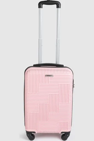 Teakwood Leathers LADAKH Textured Hard Sided Cabin Size Trolley Bag 38L