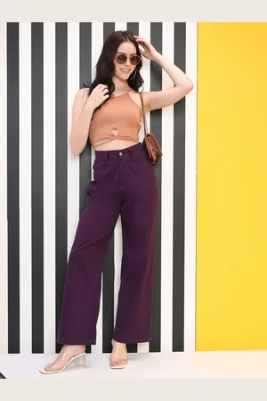 KOTTY Women Jean Straight Fit High-Rise Stretchable Jeans