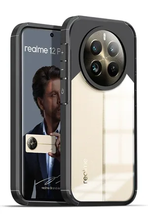 Karwan Solid Realme 12 Pro 5G Shockproof Bumper Back Case